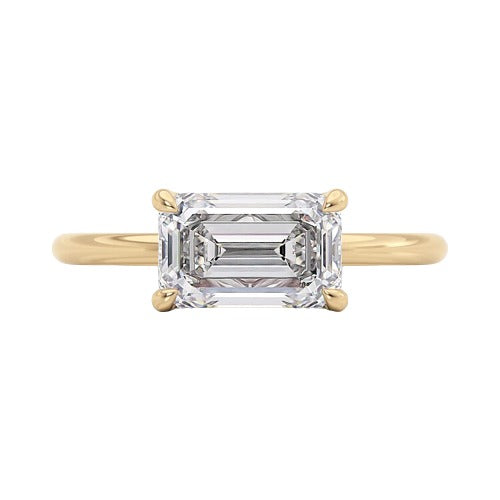 1.50 Ct East-West Emerald
