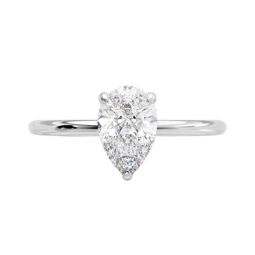 1 Ct Pear Shape