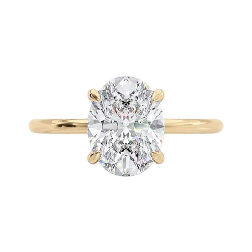 Fleur 1 Carat Center Oval