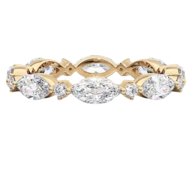 Marquisa 0.50 Ct Wedding Band