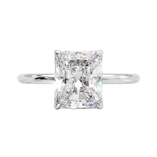 Paulette 3.28 Ct Solitaire Radiant