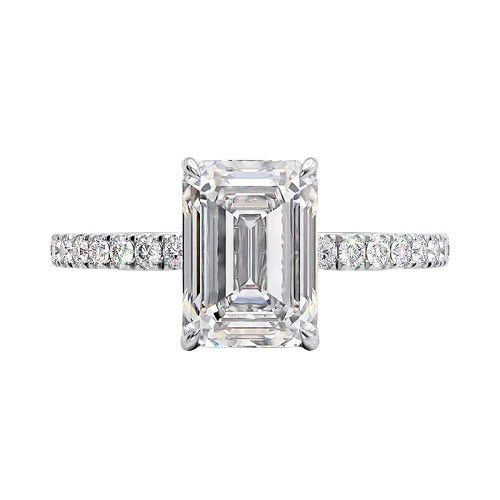 Santorini 3Ct Lab Diamond Emerald