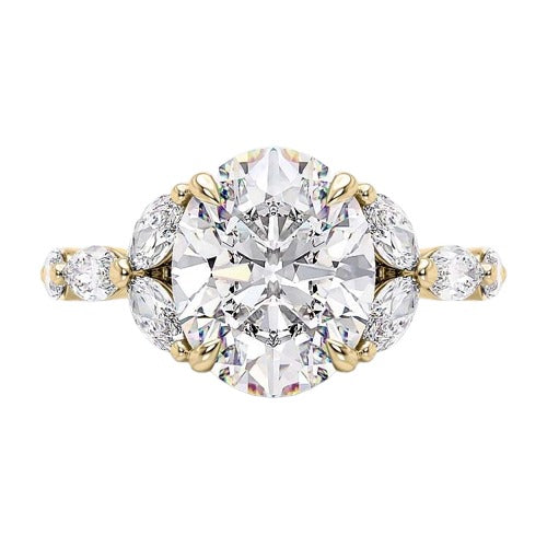 Sasha 3.15 Carat Lab Grown Oval