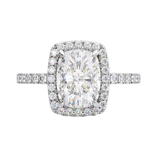 2.41 Carat Lab Diamond Cushion